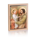 Ikona Religijna Święty Józef z Dzieciątkiem Jezus - GAR IP-3938 - Dewocjonalia P.H. Jakóbczak - Katolicki sklep liturgiczny i hurtownia