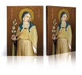 Ikona Religijna Święta Klara - GAR IP-3942 - Dewocjonalia P.H. Jakóbczak - Katolicki sklep liturgiczny i hurtownia