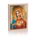 Ikona Religijna Niepokalane Serce Najświętszej Maryi Panny - GAR IP-3301 - Dewocjonalia P.H. Jakóbczak - Katolicki sklep liturgiczny i hurtownia