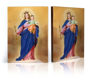 Ikona Religijna Matka Boża Wspomożycielka Wiernych