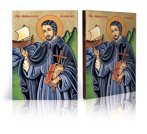 Ikona Religijna Święty Franciszek Ksawery - GAR IP-3946 - Dewocjonalia P.H. Jakóbczak - Katolicki sklep liturgiczny i hurtownia