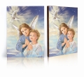 Ikona Religijna Anioł Stróż dla dzieci - GAR IP-3432 - Dewocjonalia P.H. Jakóbczak - Katolicki sklep liturgiczny i hurtownia
