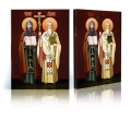Ikona Religijna Święty Cyryl i Metody - GAR IP-3826 - Dewocjonalia P.H. Jakóbczak - Katolicki sklep liturgiczny i hurtownia