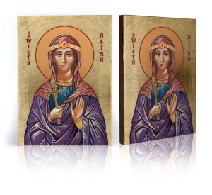 Ikona Religijna Święta Alina