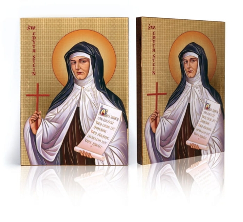 Ikona Religijna Święta Edyta Stein - GAR IP-3990 - Dewocjonalia P.H. Jakóbczak - Katolicki sklep liturgiczny i hurtownia