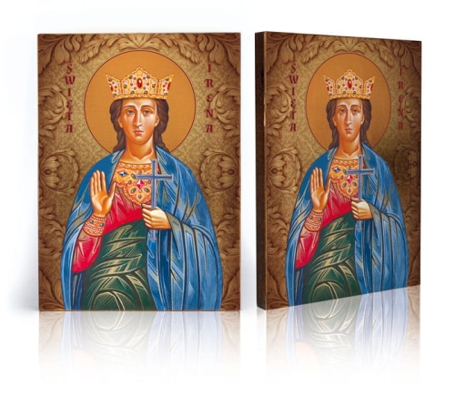 Ikona Religijna Święta Irena - GAR IP-4003 - Dewocjonalia P.H. Jakóbczak - Katolicki sklep liturgiczny i hurtownia