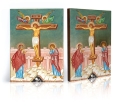 Ikona Religijna Ukrzyżowanie Jezusa Chrystusa - GAR IP-4005 - Dewocjonalia P.H. Jakóbczak - Katolicki sklep liturgiczny i hurtownia
