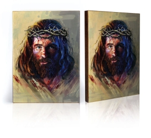 Ikona Religijna Jezus Chrystus Ecce Homo