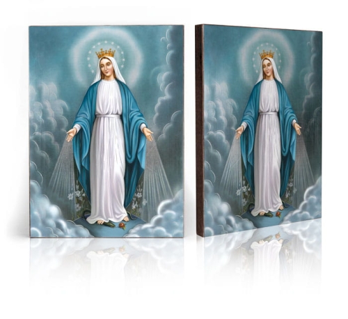 Ikona Religijna Matka Boża Niepokalana - GAR IP-4008 - Dewocjonalia P.H. Jakóbczak - Katolicki sklep liturgiczny i hurtownia