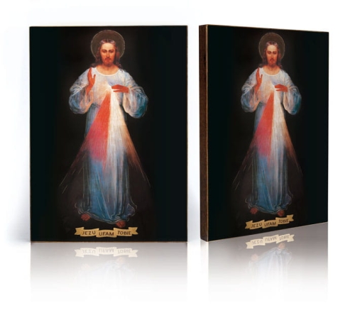 Ikona Religijna Jezus Miłosierny Wileński - GAR IP-4016 - Dewocjonalia P.H. Jakóbczak - Katolicki sklep liturgiczny i hurtownia