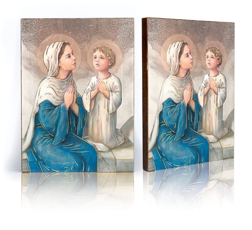 Ikona Religijna Anioł Stróż dla dzieci - GAR IP-3461 - Dewocjonalia P.H. Jakóbczak - Katolicki sklep liturgiczny i hurtownia