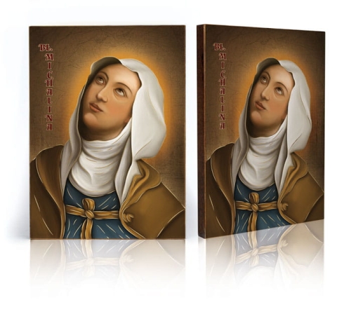 Ikona Religijna Błogosławiona Michalina - GAR IP-4033 - Dewocjonalia P.H. Jakóbczak - Katolicki sklep liturgiczny i hurtownia