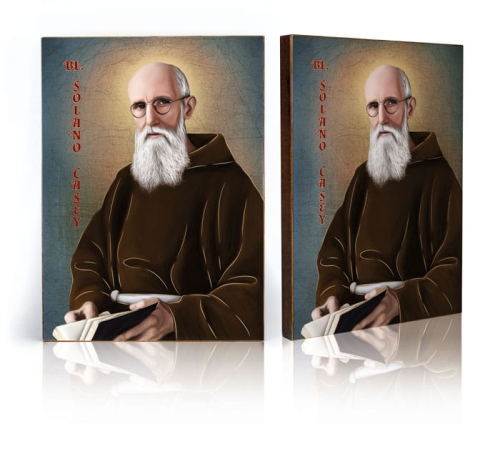 Ikona Religijna Błogosławiony Solano Casey - GAR IP-4047 - Dewocjonalia P.H. Jakóbczak - Katolicki sklep liturgiczny i hurtownia