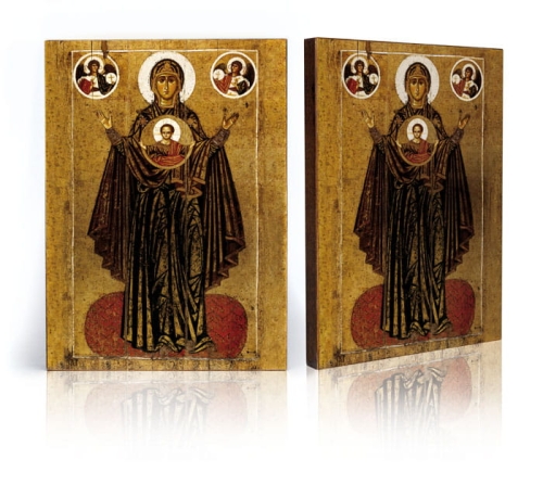 Ikona Religijna Matka Boża Orantka - GAR IP-4055 - Dewocjonalia P.H. Jakóbczak - Katolicki sklep liturgiczny i hurtownia