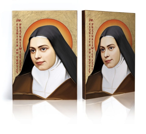 Ikona Religijna Święta Elżbieta od Trójcy Przenajświętszej - GAR IP-4052 - Dewocjonalia P.H. Jakóbczak - Katolicki sklep liturgiczny i hurtownia