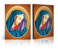 Ikona Religijna Matka Boża Bolesna - GAR IP-4057 - Dewocjonalia P.H. Jakóbczak - Katolicki sklep liturgiczny i hurtownia