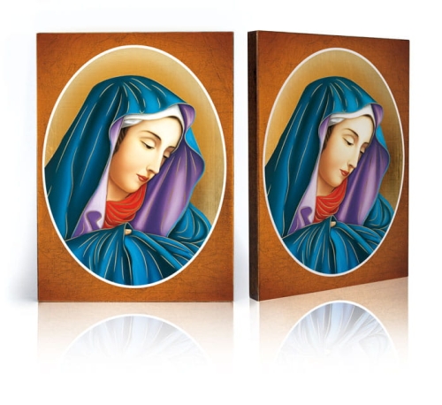 Ikona Religijna Matka Boża Bolesna - GAR IP-4057 - Dewocjonalia P.H. Jakóbczak - Katolicki sklep liturgiczny i hurtownia