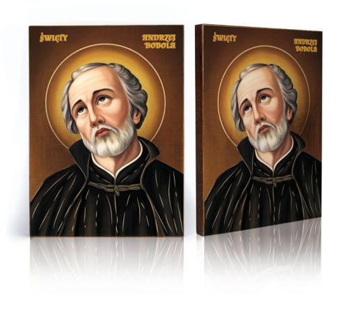 Ikona Religijna Święty Andrzej Bobola - GAR IP-4059 - Dewocjonalia P.H. Jakóbczak - Katolicki sklep liturgiczny i hurtownia
