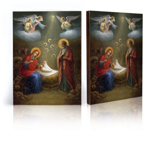 Ikona Religijna Boże Narodzenie - GAR IP-4068 - Dewocjonalia P.H. Jakóbczak - Katolicki sklep liturgiczny i hurtownia