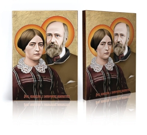Ikona Religijna Św. Maria i Ludwik Martin (Święci Małżonkowie)
