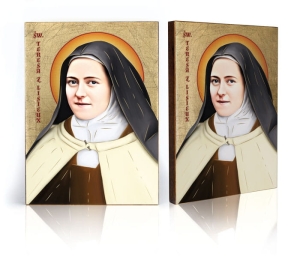 Ikona Religijna Święta Teresa z Lisieux
