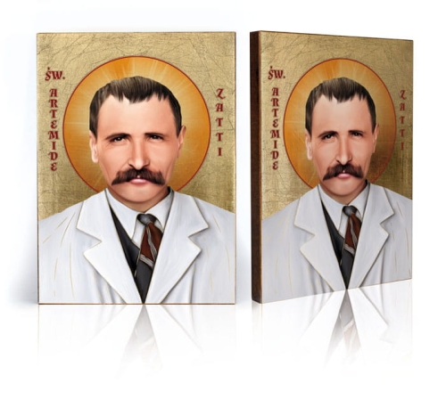 Ikona Religijna Święty Artemide Zatti - GAR IP-4067 - Dewocjonalia P.H. Jakóbczak - Katolicki sklep liturgiczny i hurtownia