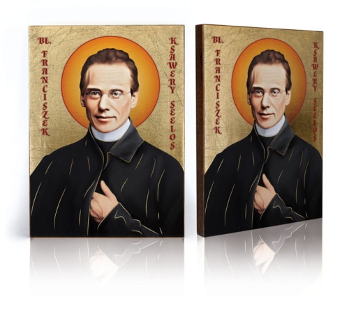 Ikona Religijna Błogosławiony Franciszek Ksawery Seelos - GAR IP-4061 - Dewocjonalia P.H. Jakóbczak - Katolicki sklep liturgiczny i hurtownia