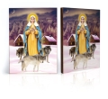 Ikona Religijna Matka Boża Gromniczna - GAR IP-4075 - Dewocjonalia P.H. Jakóbczak - Katolicki sklep liturgiczny i hurtownia