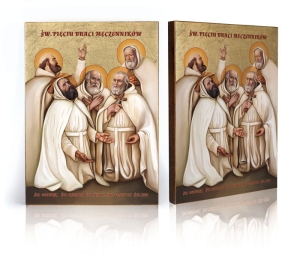 Ikona Religijna Pięciu Braci Męczenników (Pierwsi Męczennicy Polski)