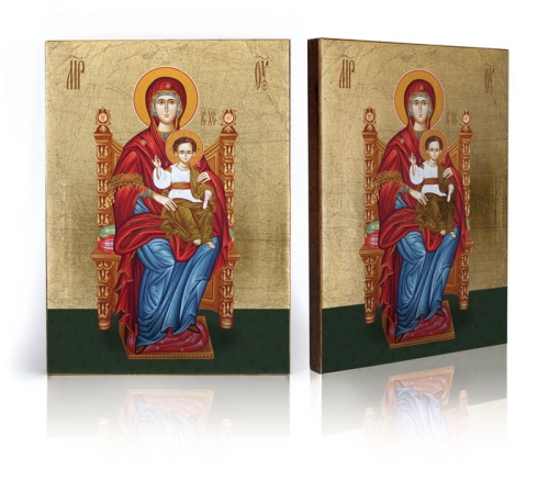 Ikona Religijna Matka Boża Władająca - GAR IP-4099 - Dewocjonalia P.H. Jakóbczak - Katolicki sklep liturgiczny i hurtownia