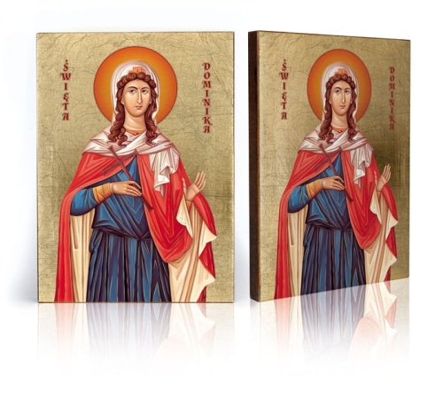 Ikona Religijna Święta Dominika - GAR IP-4112 - Dewocjonalia P.H. Jakóbczak - Katolicki sklep liturgiczny i hurtownia