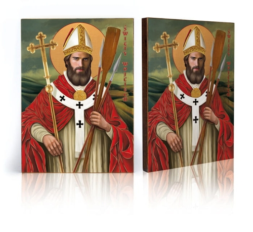 Ikona Religijna Święty Wojciech - GAR IP-4115 - Dewocjonalia P.H. Jakóbczak - Katolicki sklep liturgiczny i hurtownia