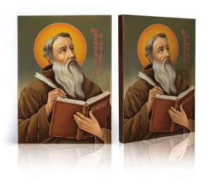 Ikona Religijna Święty Wawrzyniec z Brindisi