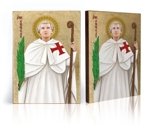 Ikona Religijna Święty Ernest - GAR IP-4119 - Dewocjonalia P.H. Jakóbczak - Katolicki sklep liturgiczny i hurtownia