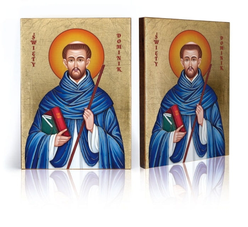 Ikona Religijna Święty Dominik - GAR IP-4124 - Dewocjonalia P.H. Jakóbczak - Katolicki sklep liturgiczny i hurtownia
