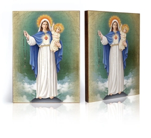 Ikona Religijna Matka Boża Różańcowa