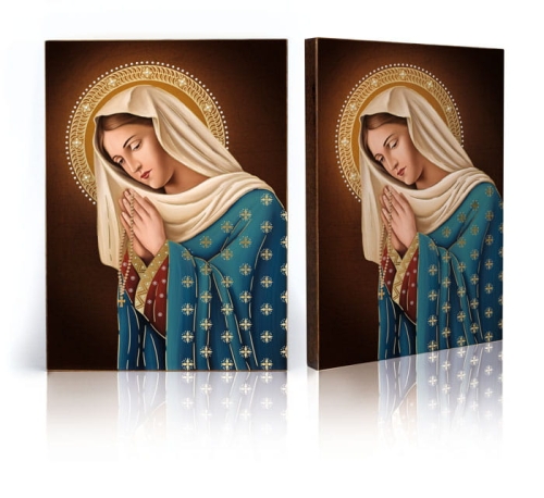 Ikona Religijna Matka Boża Różańcowa - GAR IP-4134 - Dewocjonalia P.H. Jakóbczak - Katolicki sklep liturgiczny i hurtownia