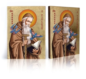 Ikona Religijna Święty Konrad z Piancezy