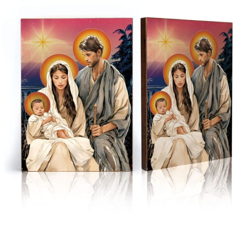 Ikona Religijna Święta Rodzina - GAR IP-4149 - Dewocjonalia P.H. Jakóbczak - Katolicki sklep liturgiczny i hurtownia