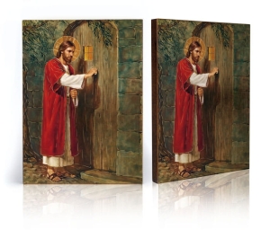Ikona Religijna Chrystus pukający do drzwi