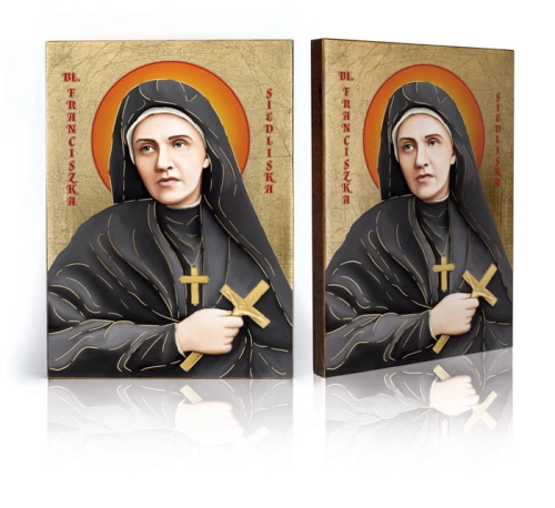 Ikona Religijna Błogosławiona Franciszka Siedliska - GAR IP-4160 - Dewocjonalia P.H. Jakóbczak - Katolicki sklep liturgiczny i hurtownia