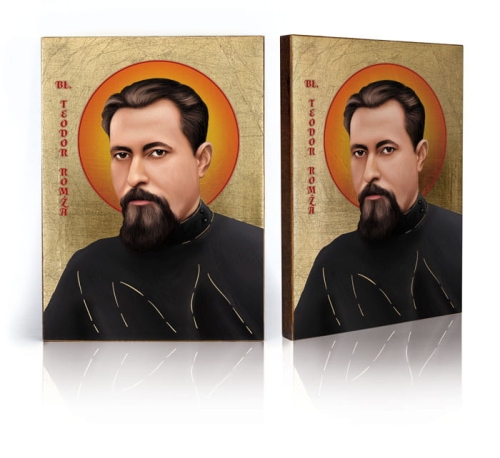 Ikona Religijna Błogosławiony Teodor Romża - GAR IP-4161 - Dewocjonalia P.H. Jakóbczak - Katolicki sklep liturgiczny i hurtownia