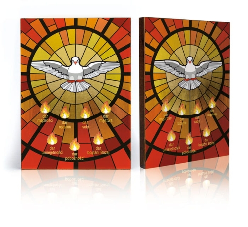 Ikona Religijna Duch Święty (Pamiątka Bierzmowania) - GAR IP-4179 - Dewocjonalia P.H. Jakóbczak - Katolicki sklep liturgiczny i hurtownia