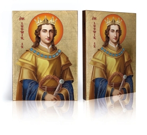 Ikona Religijna Święty Ludwik IX