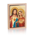 Ikona Religijna Serce Maryi i Serce Jezusa - GAR IP-4159 - Dewocjonalia P.H. Jakóbczak - Katolicki sklep liturgiczny i hurtownia