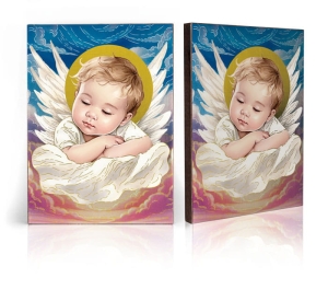 Ikona Religijna Anioł Stróż (pamiątka Chrztu Świętego)