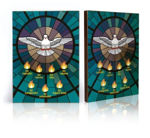 Ikona Religijna Duch Święty (Pamiątka Bierzmowania)