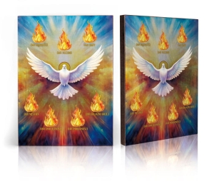 Ikona Religijna Duch Święty (Pamiątka Bierzmowania)