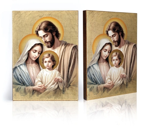 Ikona Religijna Święta Rodzina - GAR IP-4219 - Dewocjonalia P.H. Jakóbczak - Katolicki sklep liturgiczny i hurtownia