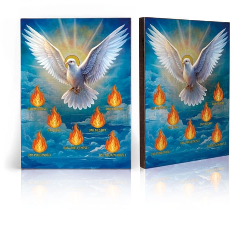 Ikona Religijna Duch Święty (Pamiątka Bierzmowania) - GAR IP-4220 - Dewocjonalia P.H. Jakóbczak - Katolicki sklep liturgiczny i hurtownia